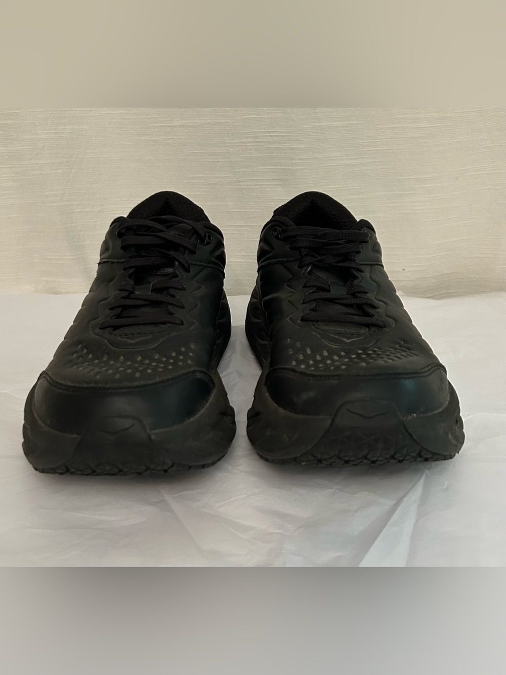 HOKA Bondi Sr. Women's Black Athletic Walking Shoes - Picture 4 of 10